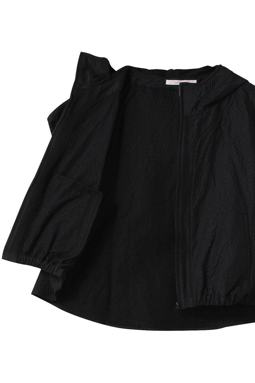 【プレインピープル/PLAIN PEOPLE】のドットエンボスジャガードバックフレアフーディーベスト 人気、トレンドファッション・服の通販 founy(ファニー) 　ファッション　Fashion　レディースファッション　Fashion for Women　アウター　Coat / Outerwear Collection　トップス・カットソー　Cut & Sew Tops　シャツ・ブラウス・オフィスカジュアル　Elegant Blouses & Button-Ups　レディースパーカー・カジュアルフーディー　Casual Hoodies & Sweatshirts　ロングTシャツ・Tシャツ　Longline T-Shirts & Tees　ベスト&ジレ / 重ね着スタイル　Vests & Gilets　スウェット・クルーネックトップス　Sweatshirts & Crewnecks / Relaxed Fit Sweat Tops　カットソー・ベーシックTシャツ　Cut-and-Sewn Tops / Stretch Tees & Basics　ギャザー　Gathered, Ruffled　コンパクト　Compact, Small Size　スタンド　Stand Collar, Upright Stand　ドット　Polka Dot, Dot Pattern　バランス　Balance, Style Balance　フレア　Flare, Flared　other-6|ID: prp329100004353736 ipo3291000000032706723