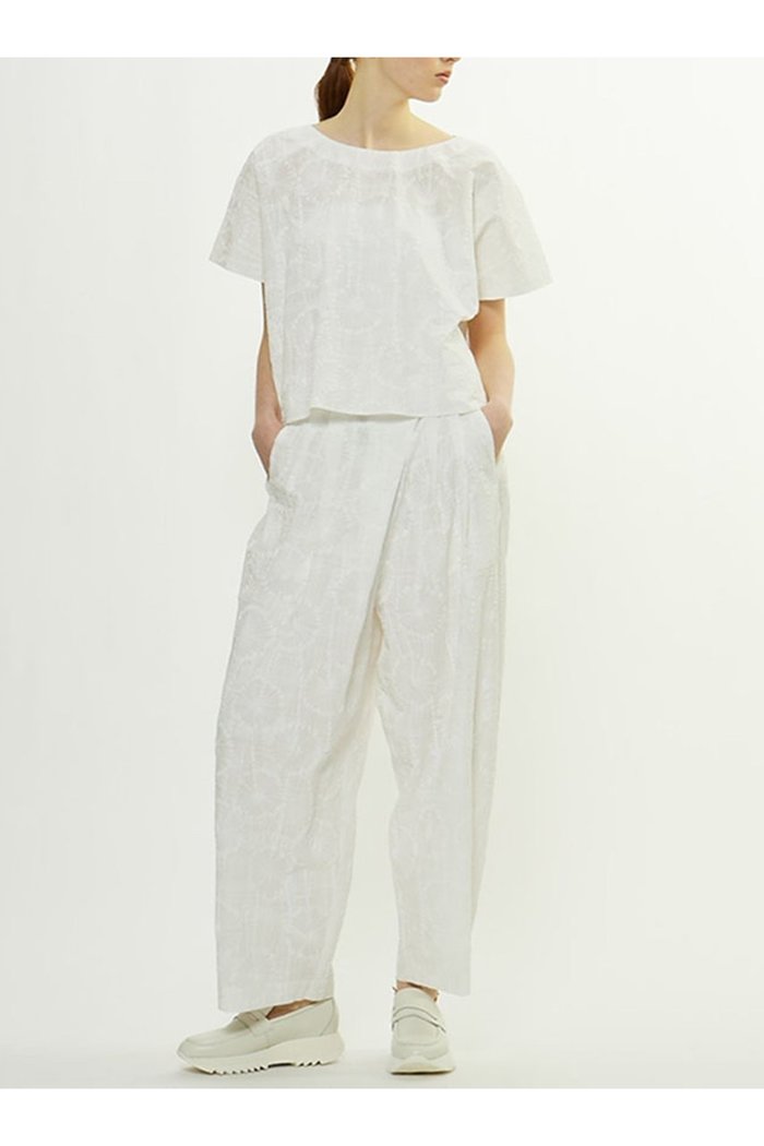 【プレインピープル/PLAIN PEOPLE】の塩縮プリントワイドテーパードパンツ インテリア・キッズ・メンズ・レディースファッション・服の通販 founy(ファニー) https://founy.com/ ファッション Fashion レディースファッション WOMEN パンツ Pants おすすめ Recommend セットアップ Set Up プリント Print ポケット Pocket モチーフ Motif |ID: prp329100004353744 ipo3291000000030405714