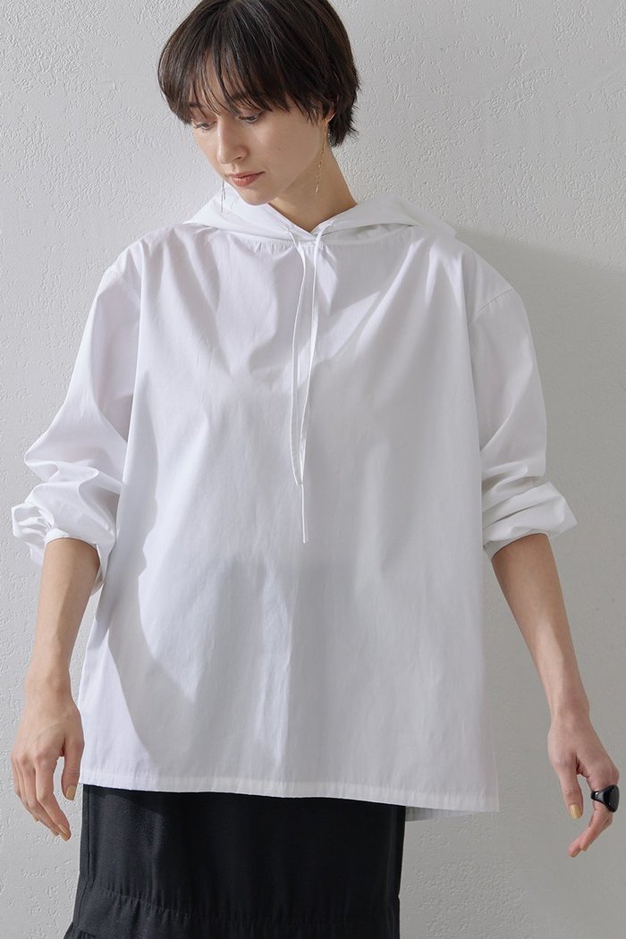 【ウィムガゼット/Whim Gazette】のフーディシャツ インテリア・キッズ・メンズ・レディースファッション・服の通販 founy(ファニー) https://founy.com/ ファッション Fashion レディースファッション Fashion for Women トップス・カットソー Cut & Sew Tops シャツ・ブラウス・オフィスカジュアル Elegant Blouses & Button-Ups なめらか Smooth, Silky Texture カットソー Cut and Sewn Top シンプル Simple, Minimal スウェット / スエット Sweatshirt, Sweatwear スタイリッシュ Stylish, Fashionable スリーブ Sleeve, Long Sleeve / Short Sleeve ロング Long, Long-Length |ID: prp329100004353752 ipo3291000000032855563