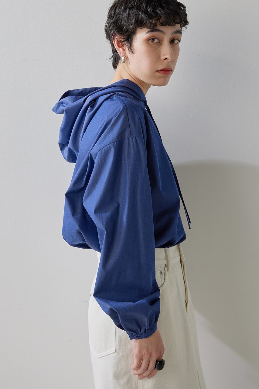 【ウィムガゼット/Whim Gazette】のフーディシャツ 人気、トレンドファッション・服の通販 founy(ファニー) 　ファッション　Fashion　レディースファッション　Fashion for Women　トップス・カットソー　Cut & Sew Tops　シャツ・ブラウス・オフィスカジュアル　Elegant Blouses & Button-Ups　なめらか　Smooth, Silky Texture　カットソー　Cut and Sewn Top　シンプル　Simple, Minimal　スウェット / スエット　Sweatshirt, Sweatwear　スタイリッシュ　Stylish, Fashionable　スリーブ　Sleeve, Long Sleeve / Short Sleeve　ロング　Long, Long-Length　other-5|ID: prp329100004353752 ipo3291000000032855600
