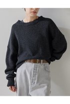 【ウィムガゼット/Whim Gazette】のローゲージプルオーバー 人気、トレンドファッション・服の通販 founy(ファニー) ファッション Fashion レディースファッション WOMEN トップス・カットソー Tops/Tshirt ニット Knit Tops プルオーバー Pullover 2025年 2025 2025春夏・S/S Ss,Spring/Summer,2025 クロップド Cropped ボトム Bottom ミックス Mix ワイド Wide 夏 Summer 春 Spring S/S・春夏 Ss・Spring/Summer thumbnail ネイビー|ID: prp329100004353754 ipo3291000000030405745