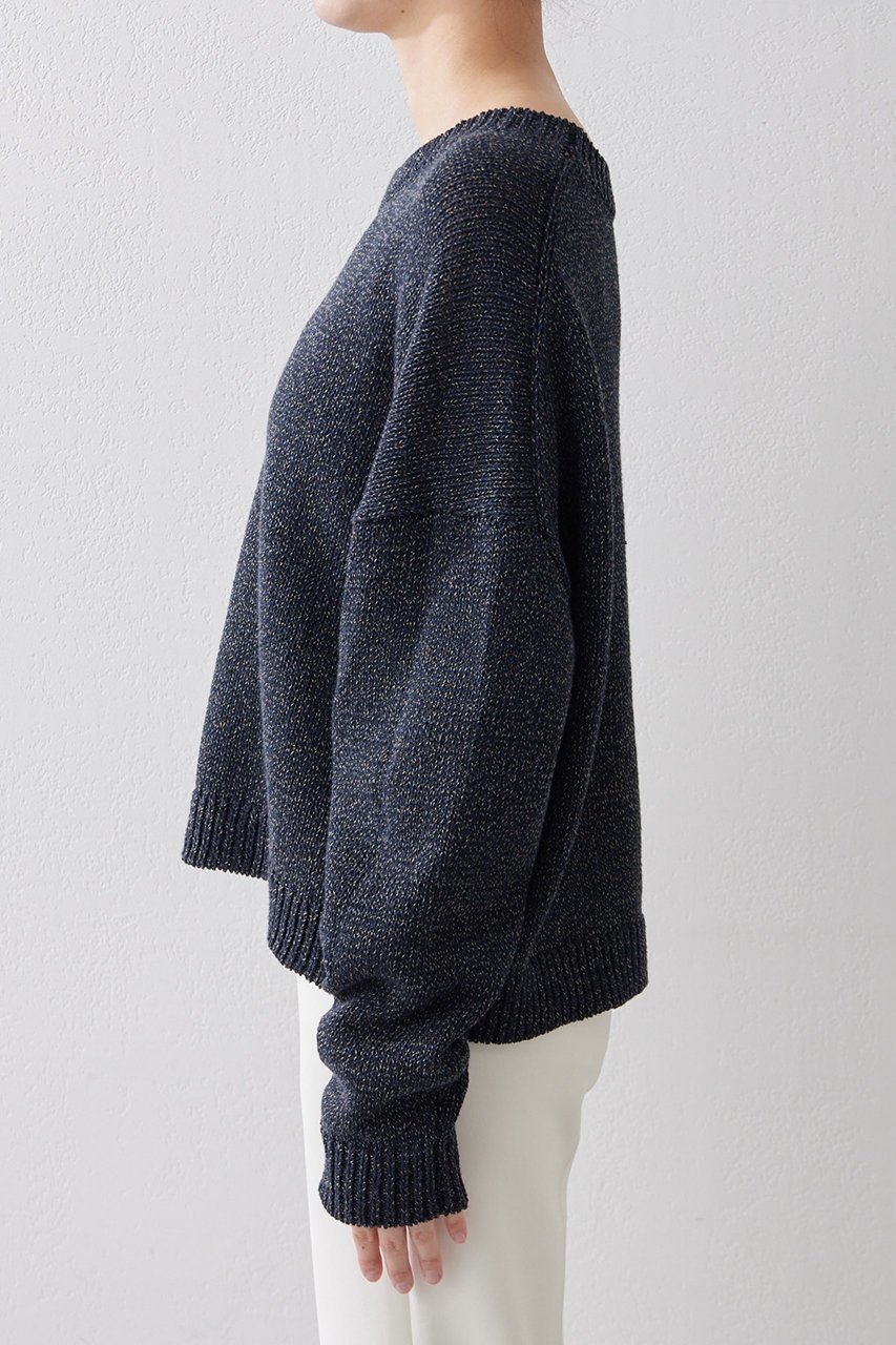 【ウィムガゼット/Whim Gazette】のローゲージプルオーバー 人気、トレンドファッション・服の通販 founy(ファニー) 　ファッション　Fashion　レディースファッション　Fashion for Women　トップス・カットソー　Cut & Sew Tops　ニット　Knit Tops & Sweaters　カジュアルプルオーバー・ニットトップス　Pullovers & Knit Tops / Casual Pullovers　クロップド　Cropped, Short Length　ボトム　Bottoms, Lower Wear　ミックス　Mix, Mixed Style　ワイド　Wide, Wide Fit　春　Spring　other-8|ID: prp329100004353754 ipo3291000000032946534