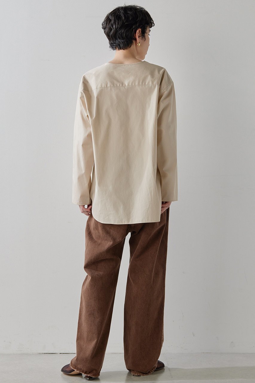【ウィムガゼット/Whim Gazette】のレースアップブラウス 人気、トレンドファッション・服の通販 founy(ファニー) 　ファッション　Fashion　レディースファッション　Fashion for Women　トップス・カットソー　Cut & Sew Tops　シャツ・ブラウス・オフィスカジュアル　Elegant Blouses & Button-Ups　インナー　Innerwear　スリーブ　Sleeve, Long Sleeve / Short Sleeve　フロント　Front, Front Design　ボトム　Bottoms, Lower Wear　レース　Lace, Lace Fabric　ロング　Long, Long-Length　エレガント 上品　Elegant　other-5|ID: prp329100004353755 ipo3291000000032866893