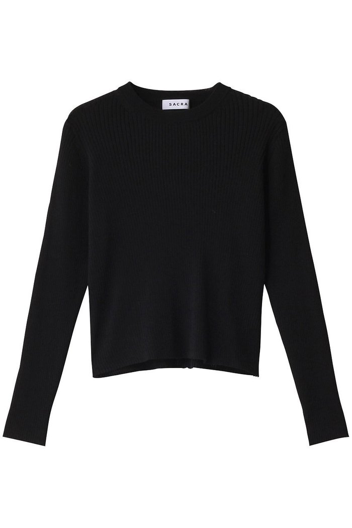 【サクラ/SACRA】のファインツイストリブトップス インテリア・キッズ・メンズ・レディースファッション・服の通販 founy(ファニー) https://founy.com/ ファッション Fashion レディースファッション Fashion for Women トップス・カットソー Cut & Sew Tops ニット Knit Tops & Sweaters カジュアルプルオーバー・ニットトップス Pullovers & Knit Tops / Casual Pullovers イタリア Italy インナー Innerwear クロップド Cropped, Short Length コンパクト Compact, Small Size シアー Sheer, See-Through フィット Fit, Slim Fit |ID: prp329100004354847 ipo3291000000032953580