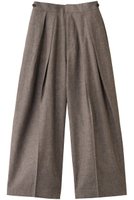 【サクラ/SACRA】のリネンコットンシャンブレータックパンツ 人気、トレンドファッション・服の通販 founy(ファニー) ファッション Fashion レディースファッション Fashion for Women パンツ Pants & Trousers おすすめ Recommended / Our Picks セットアップ Set-Up, Coordinated Outfit ネップ Nepp, Slub Yarn フォルム Silhouette, Form フロント Front, Front Design リネン Linen, Linen Fabric ワイド Wide, Wide Fit |ID:prp329100004354848