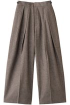 【サクラ/SACRA】のリネンコットンシャンブレータックパンツ 人気、トレンドファッション・服の通販 founy(ファニー) ファッション Fashion レディースファッション Fashion for Women パンツ Pants & Trousers おすすめ Recommended / Our Picks セットアップ Set-Up, Coordinated Outfit ネップ Nepp, Slub Yarn フォルム Silhouette, Form フロント Front, Front Design リネン Linen, Linen Fabric ワイド Wide, Wide Fit thumbnail モカ|ID: prp329100004354848 ipo3291000000032935067