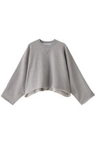 【サクラ/SACRA】のエクストラファインフリーストップス 人気、トレンドファッション・服の通販 founy(ファニー) ファッション Fashion レディースファッション WOMEN トップス・カットソー Tops/Tshirt シャツ/ブラウス Shirts/Blouses ロング / Tシャツ T-Shirts カットソー Cut and Sewn 2025年 2025 2025春夏・S/S Ss,Spring/Summer,2025 クロップド Cropped スリーブ Sleeve バランス Balance ロング Long 夏 Summer 春 Spring S/S・春夏 Ss・Spring/Summer thumbnail グレー|ID: prp329100004354850 ipo3291000000030415998