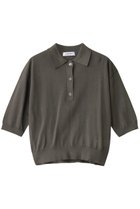 【サクラ/SACRA】のスーパーファインツイストポロトップス チャコール|ID: prp329100004354856 ipo3291000000032953613