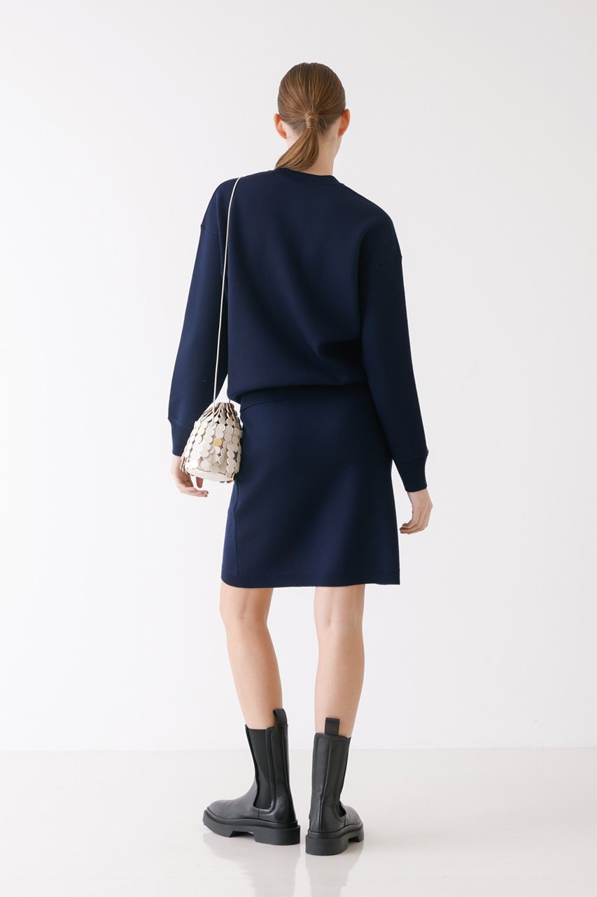 【デザイン ワークス/DESIGN WORKS】のダブルフェイスタイトミニスカート 人気、トレンドファッション・服の通販 founy(ファニー) 　ファッション　Fashion　レディースファッション　Fashion for Women　スカート　Skirts　ミニスカート　Mini Skirts　なめらか　Smooth, Silky Texture　コンパクト　Compact, Small Size　シアー　Sheer, See-Through　ダブル　Double, Double-Breasted　トレンド　Trend, Trending Now　フェイス　Face, Facial Design　ミニスカート　Mini Skirt, Short Skirt　other-8|ID: prp329100004354859 ipo3291000000032826088