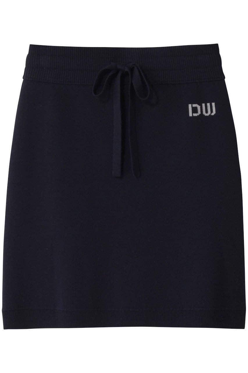 【デザイン ワークス/DESIGN WORKS】のダブルフェイスタイトミニスカート インテリア・キッズ・メンズ・レディースファッション・服の通販 founy(ファニー) 　ファッション　Fashion　レディースファッション　Fashion for Women　スカート　Skirts　ミニスカート　Mini Skirts　なめらか　Smooth, Silky Texture　コンパクト　Compact, Small Size　シアー　Sheer, See-Through　ダブル　Double, Double-Breasted　トレンド　Trend, Trending Now　フェイス　Face, Facial Design　ミニスカート　Mini Skirt, Short Skirt　ネイビー|ID: prp329100004354859 ipo3291000000035691074