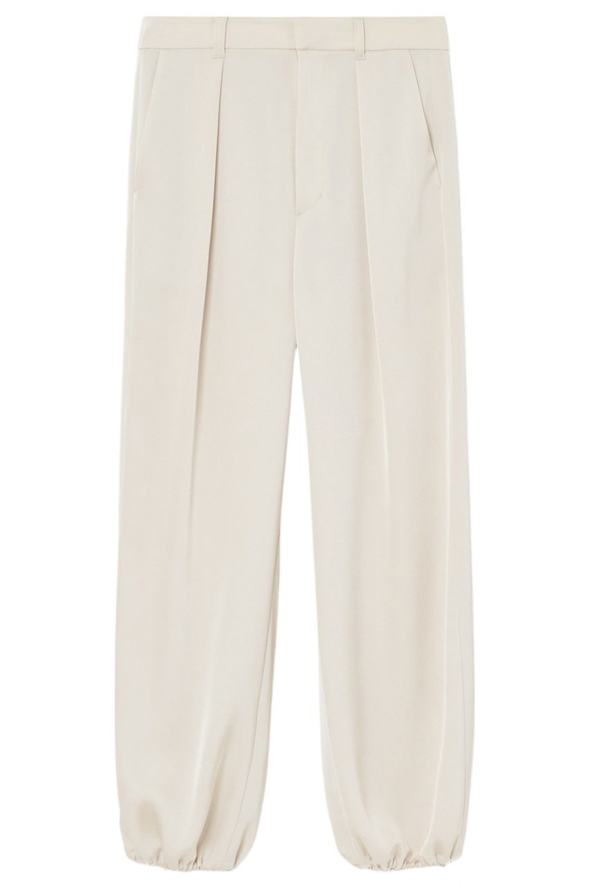 【アナイ/ANAYI】のストレッチサテンワークパンツ 人気、トレンドファッション・服の通販 founy(ファニー) 　ファッション　Fashion　レディースファッション　Fashion for Women　パンツ　Pants & Trousers　おすすめ　Recommended / Our Picks　キャミソール　Camisole, Spaghetti Strap Top　サテン　Satin, Glossy Fabric　ストレッチ　Stretch, Stretchy Fabric　ストレート　Straight, Straight Cut　スピンドル　Spindle, Drawcord　セットアップ　Set-Up, Coordinated Outfit　ダブル　Double, Double-Breasted　フロント　Front, Front Design　ワーク　Workwear, Utility Style　エレガント 上品　Elegant　再入荷　Restock / Back in Stock　 other-1|ID: prp329100004354862 ipo3291000000035054808