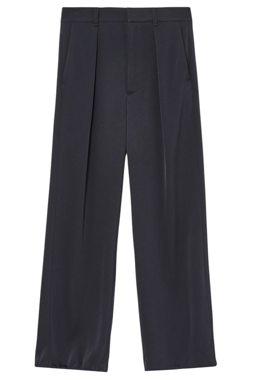 【アナイ/ANAYI】のストレッチサテンワークパンツ 人気、トレンドファッション・服の通販 founy(ファニー) 　ファッション　Fashion　レディースファッション　Fashion for Women　パンツ　Pants & Trousers　おすすめ　Recommended / Our Picks　キャミソール　Camisole, Spaghetti Strap Top　サテン　Satin, Glossy Fabric　ストレッチ　Stretch, Stretchy Fabric　ストレート　Straight, Straight Cut　スピンドル　Spindle, Drawcord　セットアップ　Set-Up, Coordinated Outfit　ダブル　Double, Double-Breasted　フロント　Front, Front Design　ワーク　Workwear, Utility Style　エレガント 上品　Elegant　other-3|ID: prp329100004354862 ipo3291000000035924617