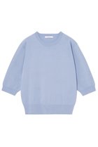 【アナイ/ANAYI】のレーヨン混クルーネックプルオーバー 人気、トレンドファッション・服の通販 founy(ファニー) ファッション Fashion レディースファッション WOMEN トップス・カットソー Tops/Tshirt ニット Knit Tops プルオーバー Pullover 2025年 2025 2025春夏・S/S Ss,Spring/Summer,2025 インナー Inner シンプル Simple ジャケット Jacket ストレッチ Stretch ベーシック Basic 夏 Summer 春 Spring S/S・春夏 Ss・Spring/Summer thumbnail ブルー|ID: prp329100004354864 ipo3291000000030416045