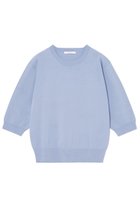 【アナイ/ANAYI】のレーヨン混クルーネックプルオーバー ブルー|ID: prp329100004354864 ipo3291000000032949470