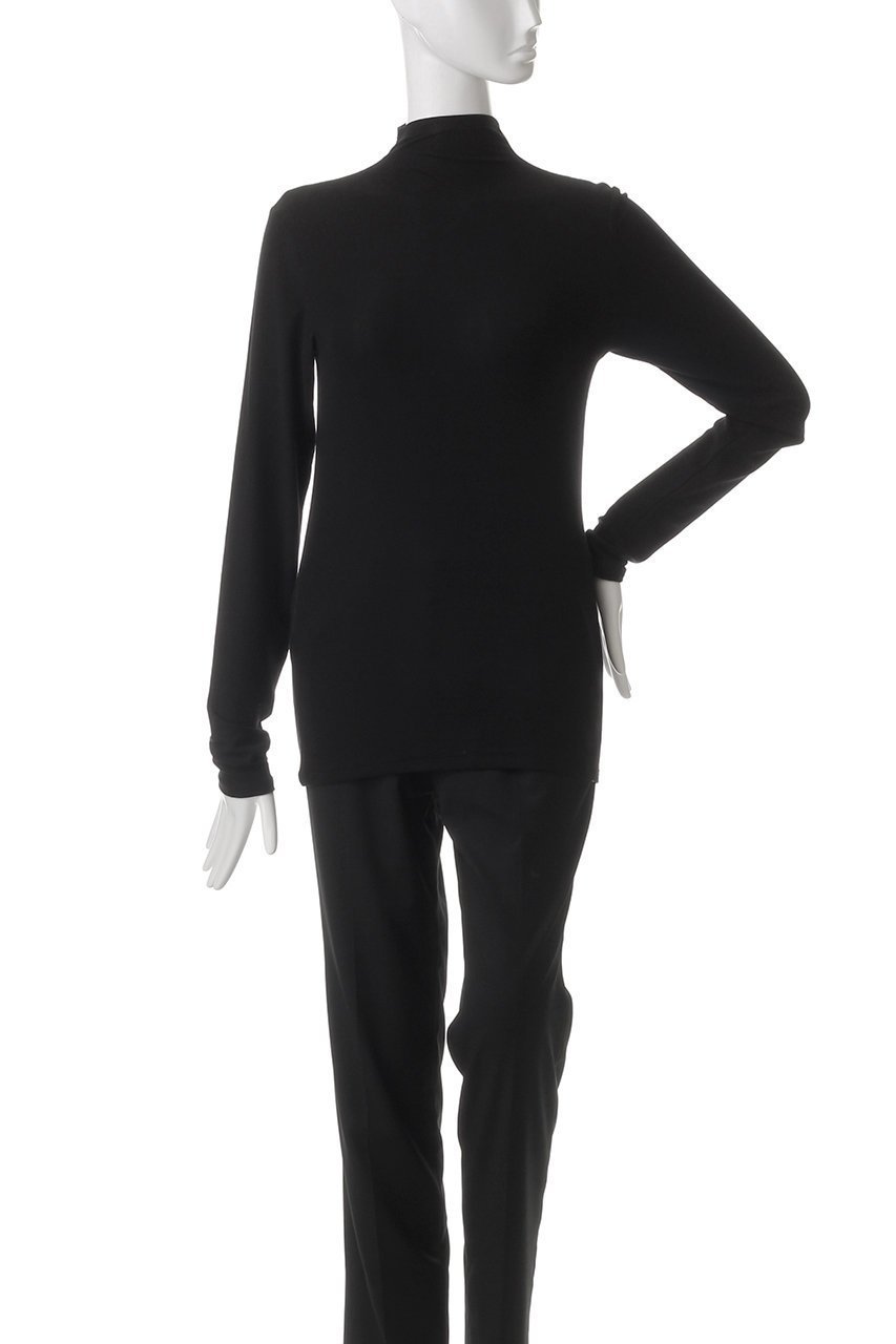 【ハー/HER.】のモックネックカットプルオーバー 人気、トレンドファッション・服の通販 founy(ファニー) 　ファッション　Fashion　レディースファッション　Fashion for Women　トップス・カットソー　Cut & Sew Tops　シャツ・ブラウス・オフィスカジュアル　Elegant Blouses & Button-Ups　ロングTシャツ・Tシャツ　Longline T-Shirts & Tees　カジュアルプルオーバー・ニットトップス　Pullovers & Knit Tops / Casual Pullovers　カットソー・ベーシックTシャツ　Cut-and-Sewn Tops / Stretch Tees & Basics　なめらか　Smooth, Silky Texture　インナー　Innerwear　スリーブ　Sleeve, Long Sleeve / Short Sleeve　モックネック　Mock Neck, Short Turtleneck　ロング　Long, Long-Length　other-2|ID: prp329100004355465 ipo3291000000032860068
