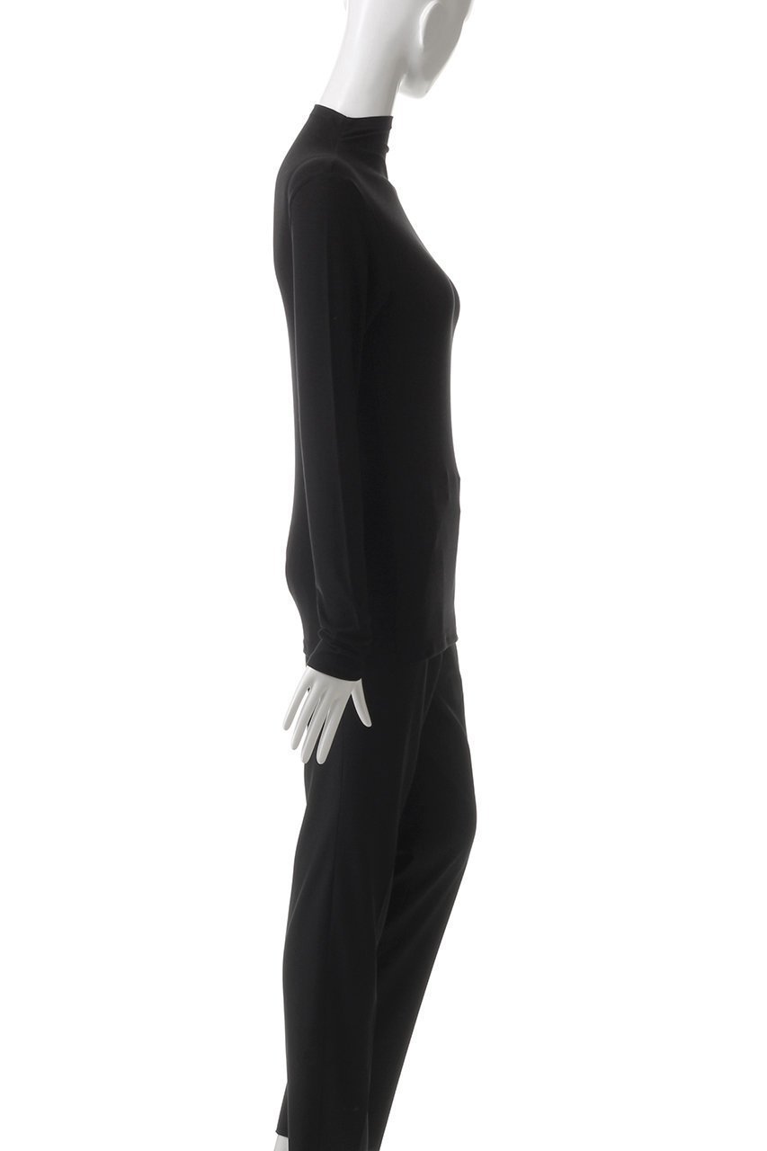 【ハー/HER.】のモックネックカットプルオーバー 人気、トレンドファッション・服の通販 founy(ファニー) 　ファッション　Fashion　レディースファッション　Fashion for Women　トップス・カットソー　Cut & Sew Tops　シャツ・ブラウス・オフィスカジュアル　Elegant Blouses & Button-Ups　ロングTシャツ・Tシャツ　Longline T-Shirts & Tees　カジュアルプルオーバー・ニットトップス　Pullovers & Knit Tops / Casual Pullovers　カットソー・ベーシックTシャツ　Cut-and-Sewn Tops / Stretch Tees & Basics　なめらか　Smooth, Silky Texture　インナー　Innerwear　スリーブ　Sleeve, Long Sleeve / Short Sleeve　モックネック　Mock Neck, Short Turtleneck　ロング　Long, Long-Length　other-3|ID: prp329100004355465 ipo3291000000032860073