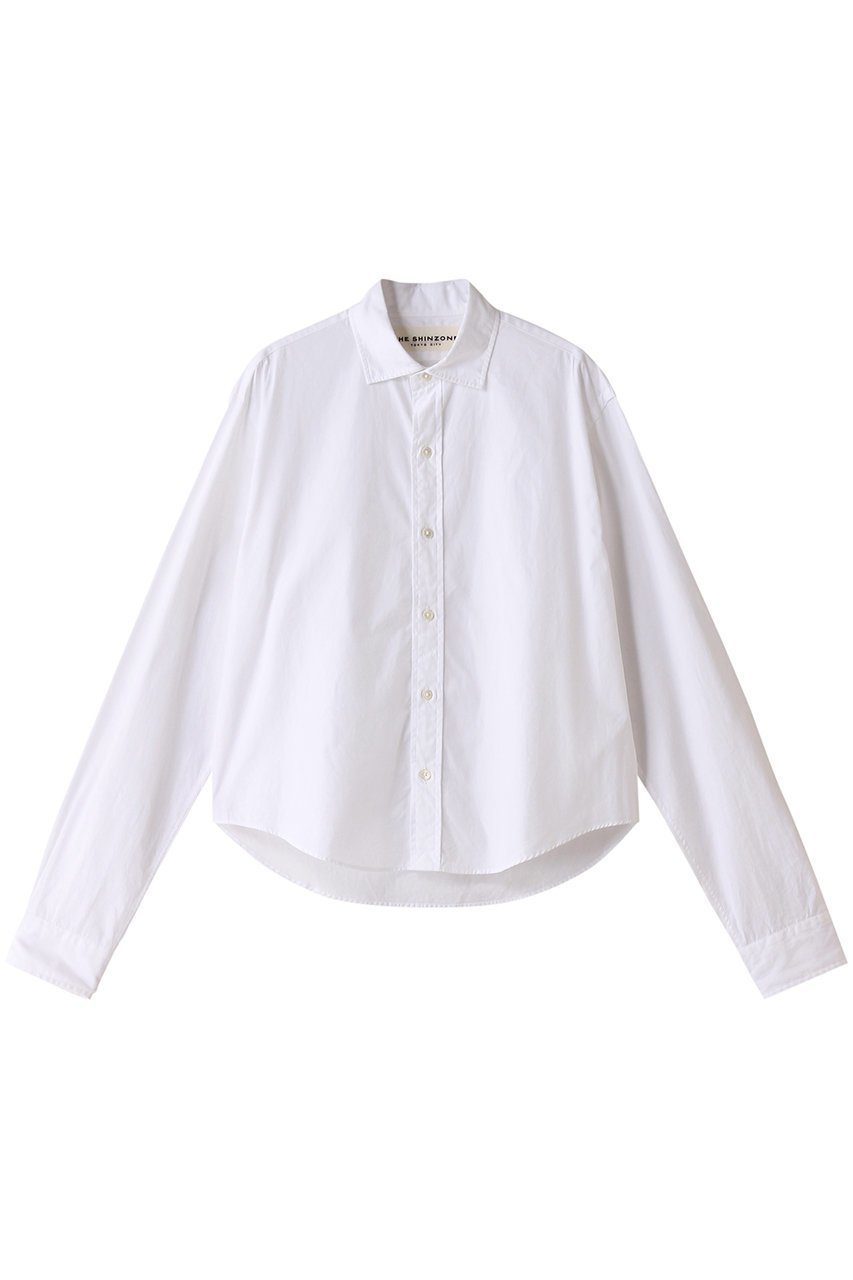 【シンゾーン/Shinzone】のショートペックシャツ インテリア・キッズ・メンズ・レディースファッション・服の通販 founy(ファニー) 　ファッション　Fashion　レディースファッション　Fashion for Women　トップス・カットソー　Cut & Sew Tops　シャツ・ブラウス・オフィスカジュアル　Elegant Blouses & Button-Ups　ショート　Short, Short Length　スリーブ　Sleeve, Long Sleeve / Short Sleeve　ロング　Long, Long-Length　人気　Popular, Best Seller　ホワイト|ID: prp329100004356118 ipo3291000000036245497