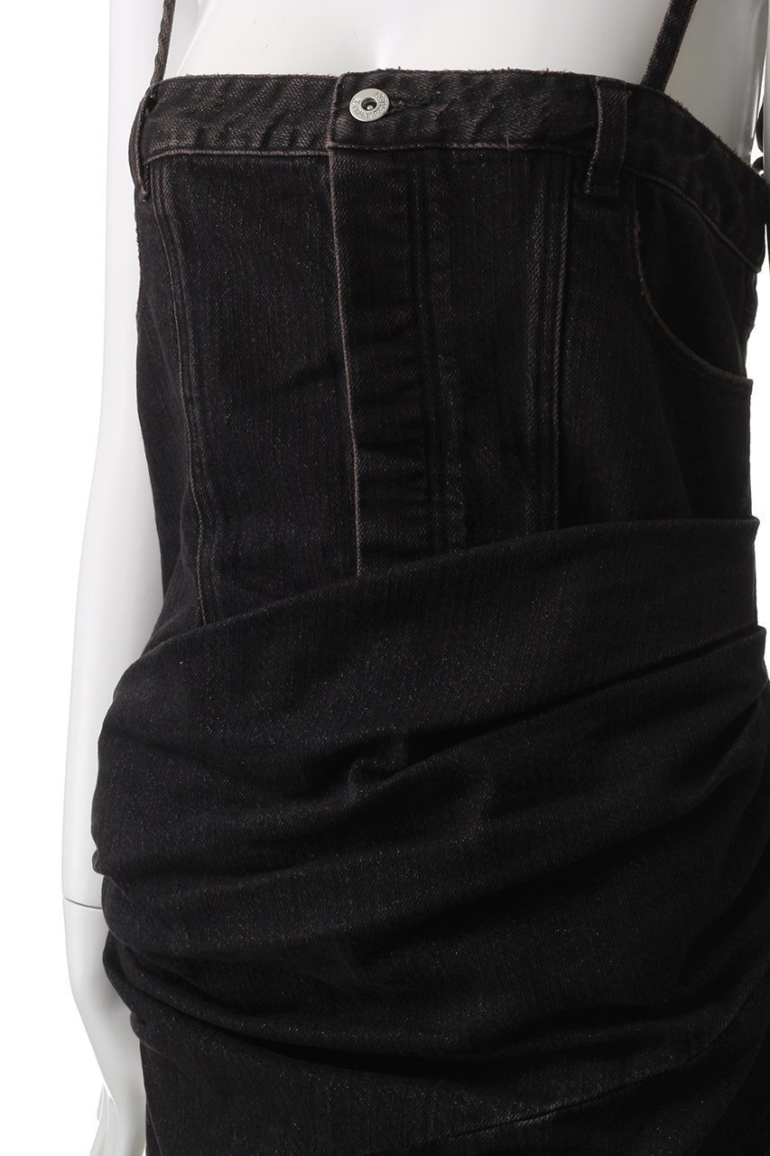 【プランク プロジェクト/PRANK PROJECT】の2WAYラメデニムワンピース / 2WAY Glitter Denim Onepiece 人気、トレンドファッション・服の通販 founy(ファニー) 　ファッション　Fashion　レディースファッション　Fashion for Women　ワンピース　Dresses　チュニック　Tunic Tops & Dresses　インナー　Innerwear　オイル　Body Oil　チュニック　Tunic, Long Top　フォーマル　Formal, Dressy　ロング　Long, Long-Length　other-5|ID: prp329100004356126 ipo3291000000032882436