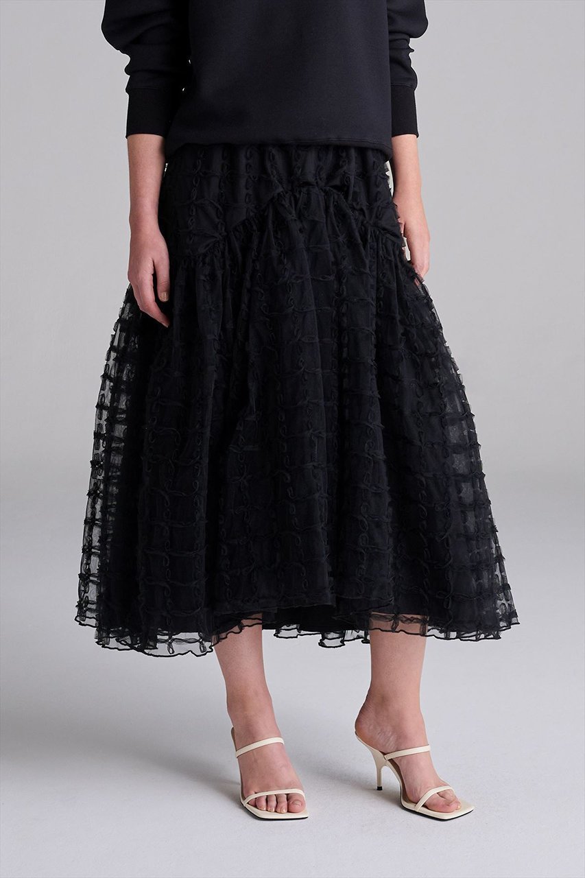 【アミカ/AMICA】のフラワーチュチュスカート 人気、トレンドファッション・服の通販 founy(ファニー) 　ファッション　Fashion　レディースファッション　Fashion for Women　スカート　Skirts　シンプル　Simple, Minimal　チュール　Tulip, Tulip Motif　リボン　Ribbon, Bow　無地　Plain, Solid Color　other-7|ID: prp329100004356129 ipo3291000000032792023