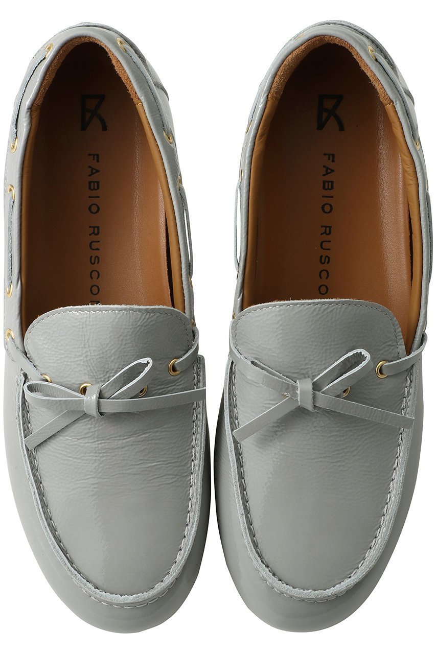 【ファビオ ルスコーニ/FABIO RUSCONI】のパテントモカシン インテリア・キッズ・メンズ・レディースファッション・服の通販 founy(ファニー) ファッション Fashion レディースファッション Fashion for Women シューズ Shoes, Footwear バランス Balance, Style Balance フラット Flat, Flat Shoes エレガント 上品 Elegant ライトグレー|ID: prp329100004356133 ipo3291000000032866582