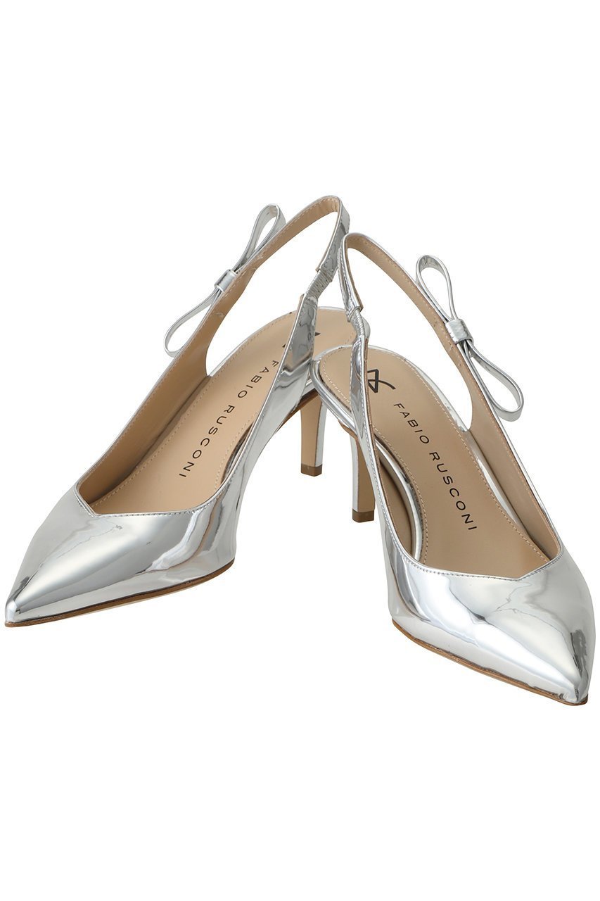 【ファビオ ルスコーニ/FABIO RUSCONI】のメタリックバックストラップパンプス 人気、トレンドファッション・服の通販 founy(ファニー) 　ファッション　Fashion　レディースファッション　Fashion for Women　バッグ　Bags　アンクル　Ankle-Length Design　パーティ　Party, Party Style　ラップ　Wrap, Wrap Design　リュクス　Luxury, Elegant, High-End, Chic　other-5|ID: prp329100004356140 ipo3291000000034953347