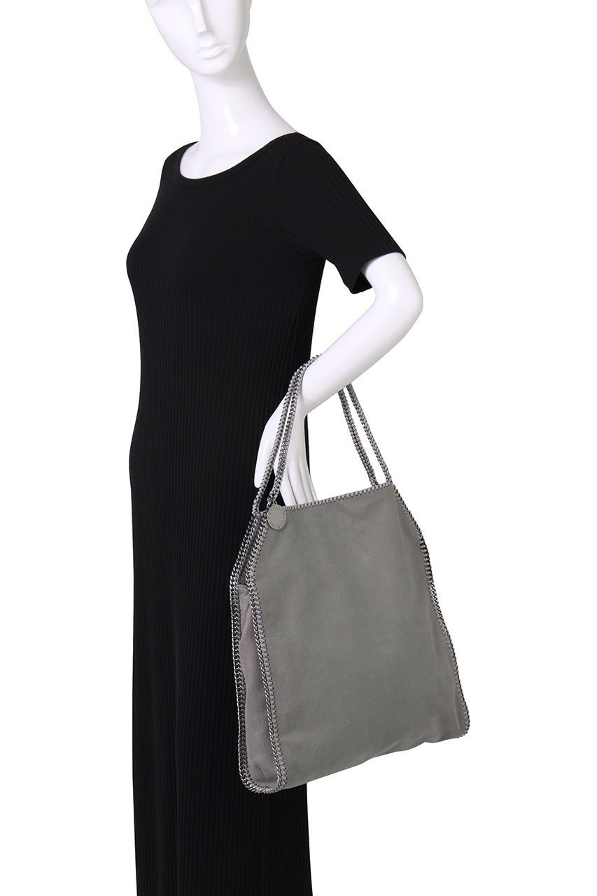【ステラ マッカートニー/STELLA McCARTNEY】のFalabella Large ショルダートートバッグ 人気、トレンドファッション・服の通販 founy(ファニー) 　ファッション　Fashion　レディースファッション　Fashion for Women　バッグ　Bags　チェーン　Chain, Chain Strap　パール　Pearl, Pearl Accent　ファブリック　Fabric, Textile　定番　Standard, Basic Item　other-2|ID: prp329100004356141 ipo3291000000032785152