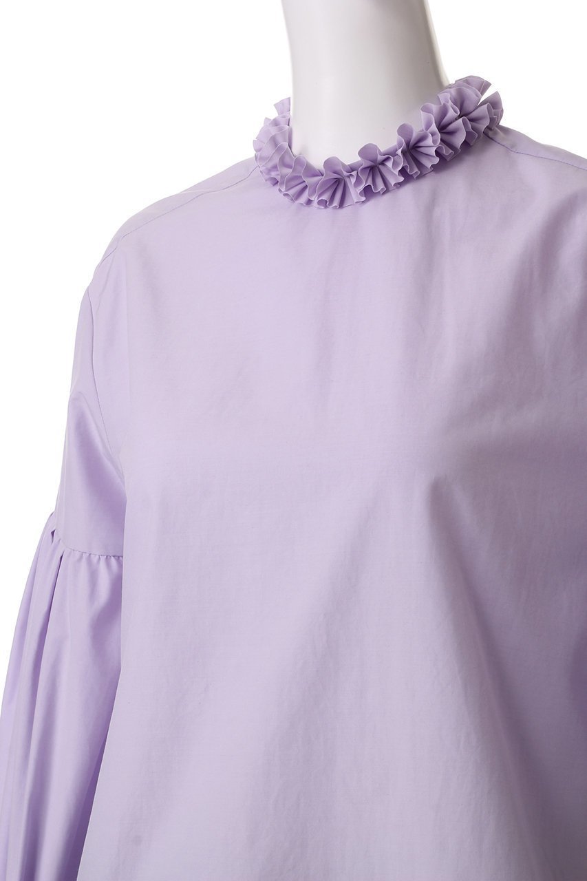 【マリリンムーン/MARILYN MOON】のタックフリルボリュームスリーブブラウス 人気、トレンドファッション・服の通販 founy(ファニー) 　ファッション　Fashion　レディースファッション　Fashion for Women　トップス・カットソー　Cut & Sew Tops　シャツ・ブラウス・オフィスカジュアル　Elegant Blouses & Button-Ups　ボリューム袖・フリルスリーブブラウス　Voluminous & Ruffle Sleeves / Puffy Sleeve Tops　シンプル　Simple, Minimal　スリーブ　Sleeve, Long Sleeve / Short Sleeve　バランス　Balance, Style Balance　フォーマル　Formal, Dressy　フリル　Frill, Ruffle　モダン　Modern, Contemporary　ロング　Long, Long-Length　エレガント 上品　Elegant　other-5|ID: prp329100004356146 ipo3291000000036071726