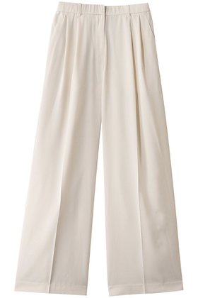 【マリリンムーン/MARILYN MOON】 ストレッチサテンタックパンツ人気、トレンドファッション・服の通販 founy(ファニー) ファッション Fashion レディースファッション Fashion for Women パンツ Pants & Trousers ストレッチ Stretch, Stretchy Fabric 夏 Summer |ID:prp329100004356147