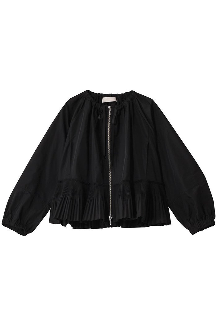 【マリリンムーン/MARILYN MOON】のモダンタフタプリーツブルゾン インテリア・キッズ・メンズ・レディースファッション・服の通販 founy(ファニー) https://founy.com/ ファッション Fashion レディースファッション Fashion for Women アウター Coat / Outerwear Collection レディースジャケット・軽アウター Jackets ブルゾンジャケット・スポーティアウター Blouson Jackets ギャザー Gathered, Ruffled コンパクト Compact, Small Size ジャケット Jacket, Outerwear タフタ Taffeta, Structured Fabric ブルゾン Blouson, Bomber Jacket |ID: prp329100004356148 ipo3291000000034956592