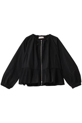 【マリリンムーン/MARILYN MOON】 モダンタフタプリーツブルゾン人気、トレンドファッション・服の通販 founy(ファニー) ファッション Fashion レディースファッション Fashion for Women アウター Coat / Outerwear Collection レディースジャケット・軽アウター Jackets ブルゾンジャケット・スポーティアウター Blouson Jackets ギャザー Gathered, Ruffled コンパクト Compact, Small Size ジャケット Jacket, Outerwear タフタ Taffeta, Structured Fabric ブルゾン Blouson, Bomber Jacket |ID:prp329100004356148