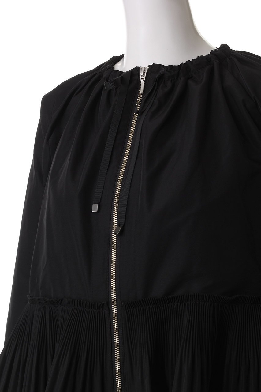 【マリリンムーン/MARILYN MOON】のモダンタフタプリーツブルゾン 人気、トレンドファッション・服の通販 founy(ファニー) 　ファッション　Fashion　レディースファッション　Fashion for Women　アウター　Coat / Outerwear Collection　レディースジャケット・軽アウター　Jackets　ブルゾンジャケット・スポーティアウター　Blouson Jackets　ギャザー　Gathered, Ruffled　コンパクト　Compact, Small Size　ジャケット　Jacket, Outerwear　タフタ　Taffeta, Structured Fabric　ブルゾン　Blouson, Bomber Jacket　other-5|ID: prp329100004356148 ipo3291000000034956600