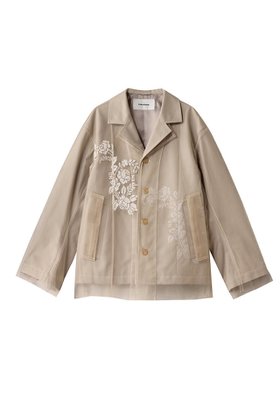 【チカ キサダ/CHIKA KISADA】 刺しゅうチュール レイヤージャケット人気、トレンドファッション・服の通販 founy(ファニー) ファッション Fashion レディースファッション Fashion for Women アウター Coat / Outerwear Collection レディースジャケット・軽アウター Jackets シアー Sheer, See-Through ジャケット Jacket, Outerwear チュール Tulip, Tulip Motif フェミニン Feminine, Girly |ID:prp329100004356151