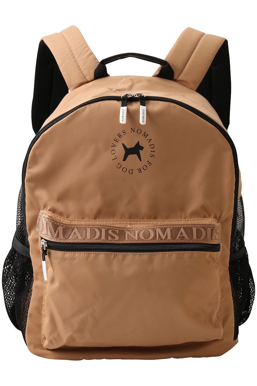 【ノマディス/NOMADIS】のNYLON CARRY DAY PACK インテリア・キッズ・メンズ・レディースファッション・服の通販 founy(ファニー) 　ファッション　Fashion　レディースファッション　Fashion for Women　バッグ　Bags　ユニセックス　Unisex, Genderless　ポケット　Pocket, Pocket Detail　メッシュ　Mesh, Net Fabric　リュック　Backpack, Rucksack　犬　Dog　ベージュ|ID: prp329100004356153 ipo3291000000035865659