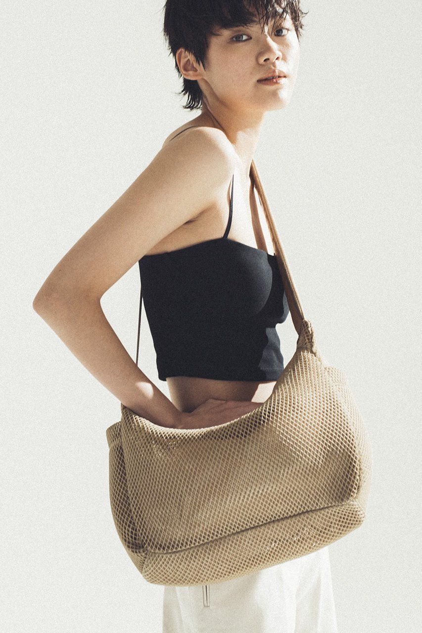 【ノマディス/NOMADIS】のCYCLE MESH ショルダーバッグ 人気、トレンドファッション・服の通販 founy(ファニー) 　ファッション　Fashion　レディースファッション　Fashion for Women　バッグ　Bags　トレンド　Trend, Trending Now　ポケット　Pocket, Pocket Detail　メッシュ　Mesh, Net Fabric　旅行　Travel　other-2|ID: prp329100004356155 ipo3291000000032785058