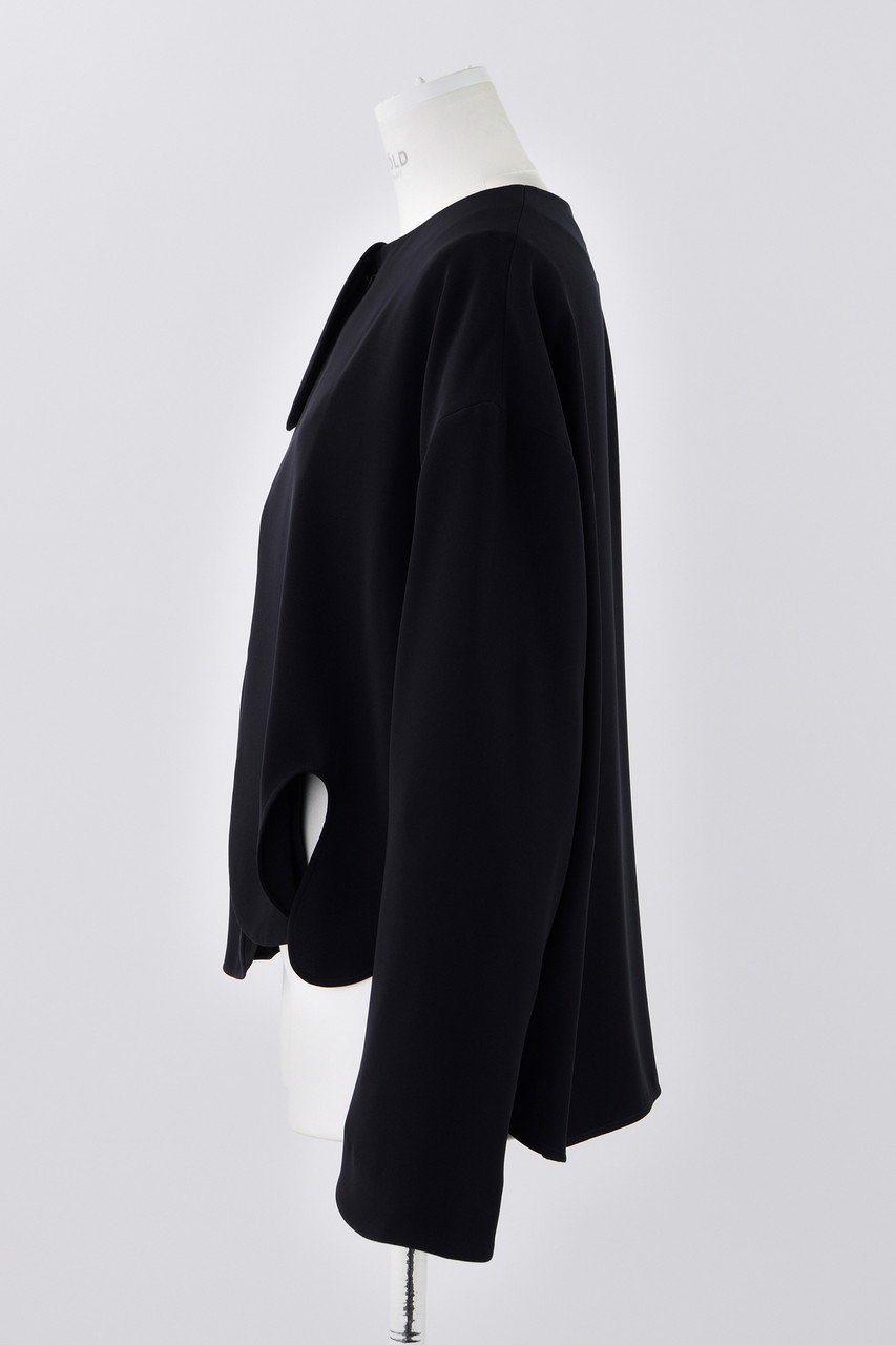 【エンフォルド/ENFOLD】のPEツイル ラウンドカーブ JK/ジャケット 人気、トレンドファッション・服の通販 founy(ファニー) 　ファッション　Fashion　レディースファッション　Fashion for Women　アウター　Coat / Outerwear Collection　レディースジャケット・軽アウター　Jackets　アシンメトリー　Asymmetrical Style　カッティング　Cutting Detail　ジャケット　Jacket, Outerwear　ダブル　Double, Double-Breasted　ツイル　Twist, Twisted Detail　ラウンド　Round, Round Neck　定番　Standard, Basic Item　other-2|ID: prp329100004356165 ipo3291000000032967434