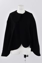 【エンフォルド/ENFOLD】のPEツイル ラウンドカーブ JK/ジャケット 人気、トレンドファッション・服の通販 founy(ファニー) ファッション Fashion レディースファッション Fashion for Women アウター Coat / Outerwear Collection レディースジャケット・軽アウター Jackets アシンメトリー Asymmetrical Style カッティング Cutting Detail ジャケット Jacket, Outerwear ダブル Double, Double-Breasted ツイル Twist, Twisted Detail ラウンド Round, Round Neck 定番 Standard, Basic Item thumbnail ブラック|ID: prp329100004356165 ipo3291000000036603173