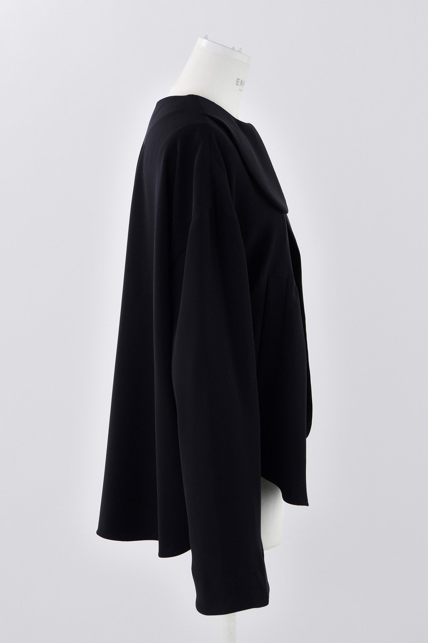 【エンフォルド/ENFOLD】のPEツイル ラウンドカーブ JK/ジャケット 人気、トレンドファッション・服の通販 founy(ファニー) ファッション Fashion レディースファッション Fashion for Women アウター Coat / Outerwear Collection レディースジャケット・軽アウター Jackets アシンメトリー Asymmetrical Style カッティング Cutting Detail ジャケット Jacket, Outerwear ダブル Double, Double-Breasted ツイル Twist, Twisted Detail ラウンド Round, Round Neck 定番 Standard, Basic Item other-4|ID: prp329100004356165 ipo3291000000036603185