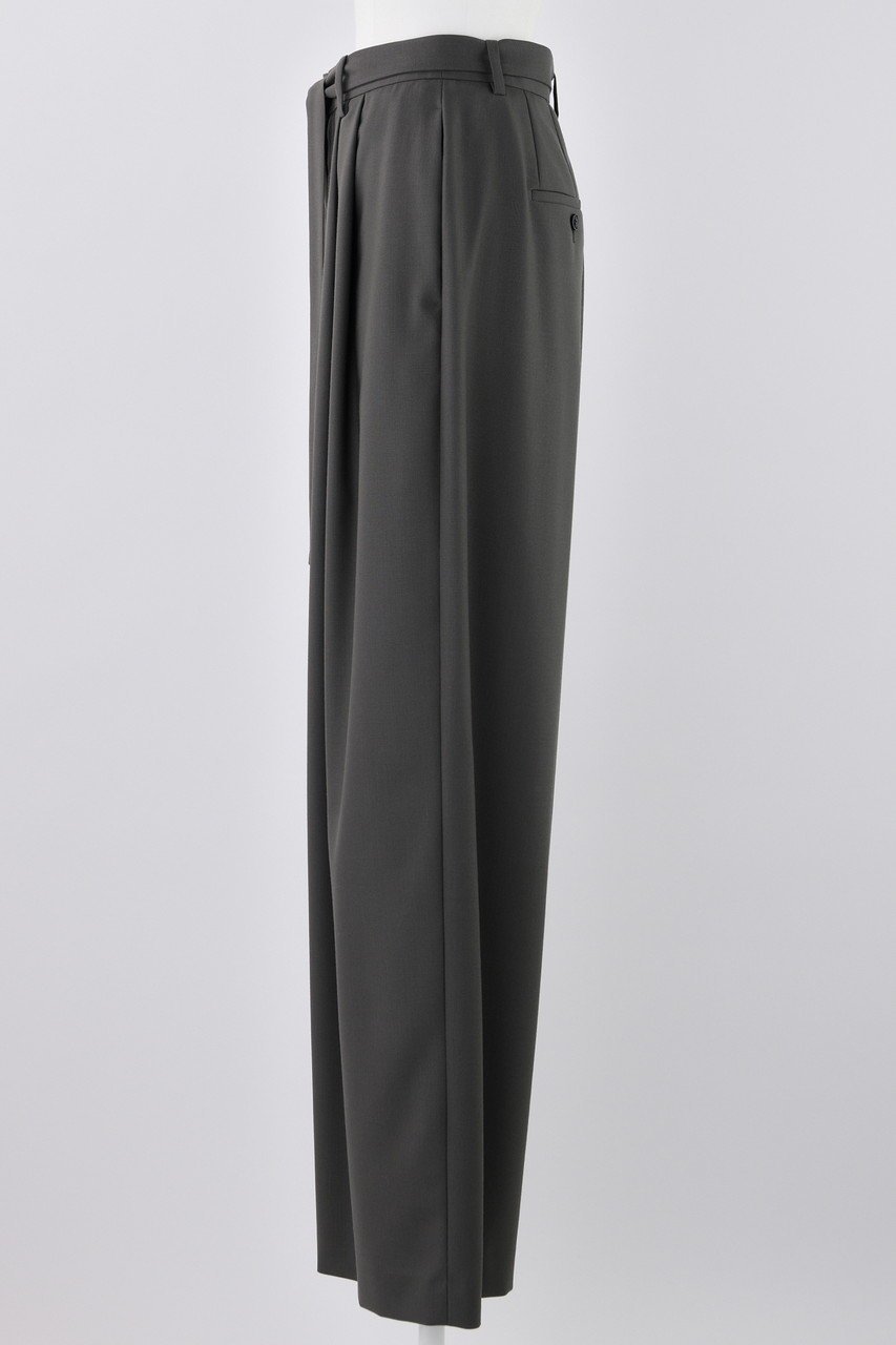【エンフォルド/ENFOLD】のHigh Twist WeaveタックワイドPT/パンツ 人気、トレンドファッション・服の通販 founy(ファニー) 　ファッション　Fashion　レディースファッション　Fashion for Women　パンツ　Pants & Trousers　フロント　Front, Front Design　ワイド　Wide, Wide Fit　other-2|ID: prp329100004356166 ipo3291000000032926016