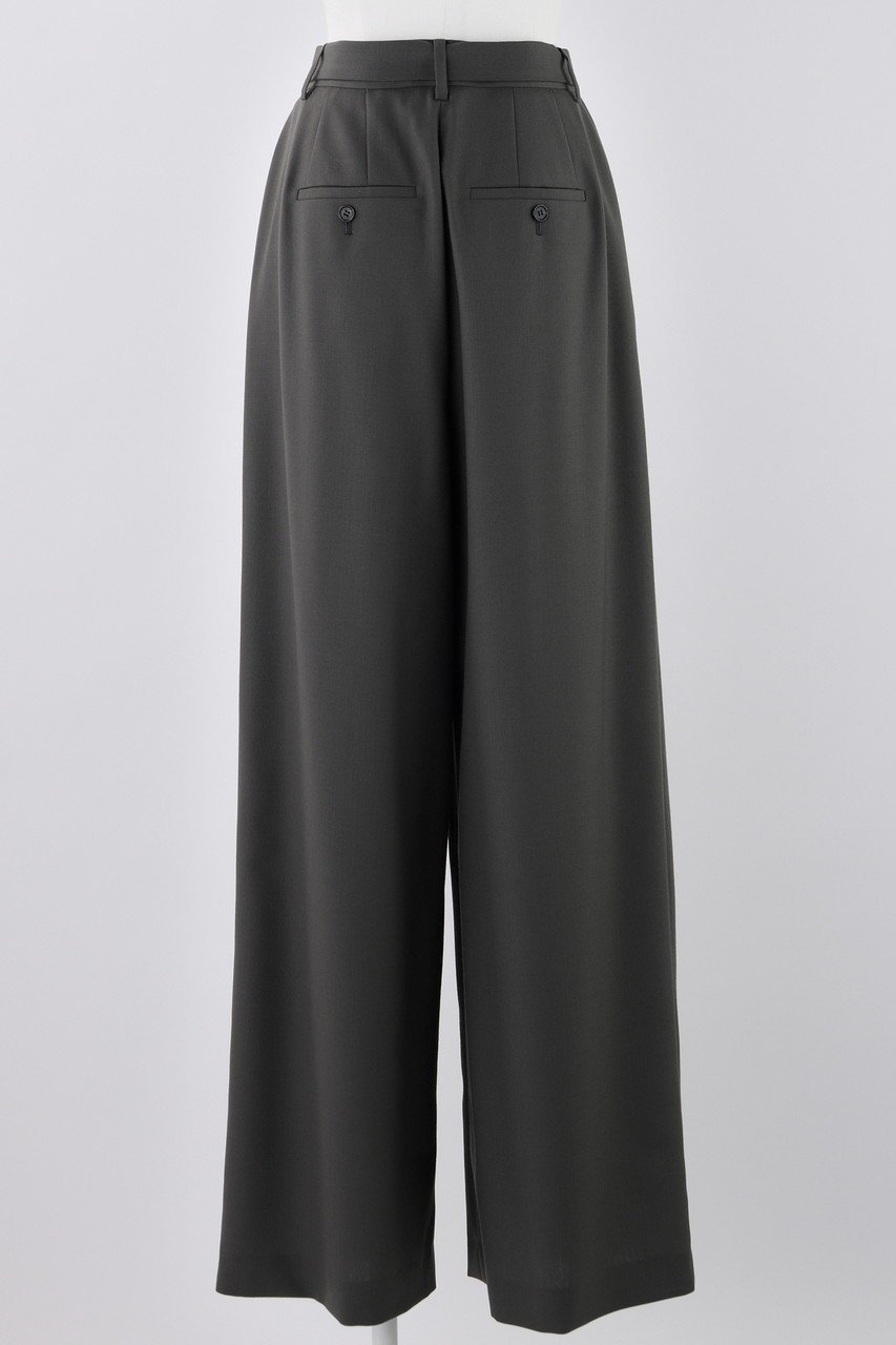 【エンフォルド/ENFOLD】のHigh Twist WeaveタックワイドPT/パンツ 人気、トレンドファッション・服の通販 founy(ファニー) 　ファッション　Fashion　レディースファッション　Fashion for Women　パンツ　Pants & Trousers　フロント　Front, Front Design　ワイド　Wide, Wide Fit　other-3|ID: prp329100004356166 ipo3291000000032926024