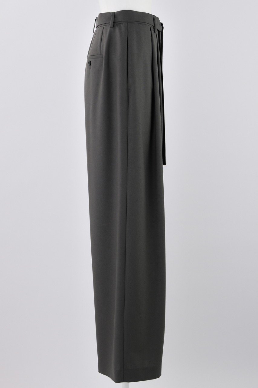 【エンフォルド/ENFOLD】のHigh Twist WeaveタックワイドPT/パンツ 人気、トレンドファッション・服の通販 founy(ファニー) 　ファッション　Fashion　レディースファッション　Fashion for Women　パンツ　Pants & Trousers　フロント　Front, Front Design　ワイド　Wide, Wide Fit　other-4|ID: prp329100004356166 ipo3291000000032926032