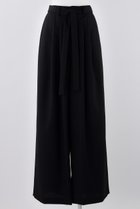 【エンフォルド/ENFOLD】のHigh Twist WeaveタックワイドPT/パンツ 人気、トレンドファッション・服の通販 founy(ファニー) ファッション Fashion レディースファッション Fashion for Women パンツ Pants & Trousers フロント Front, Front Design ワイド Wide, Wide Fit thumbnail ブラック|ID: prp329100004356166 ipo3291000000035963516