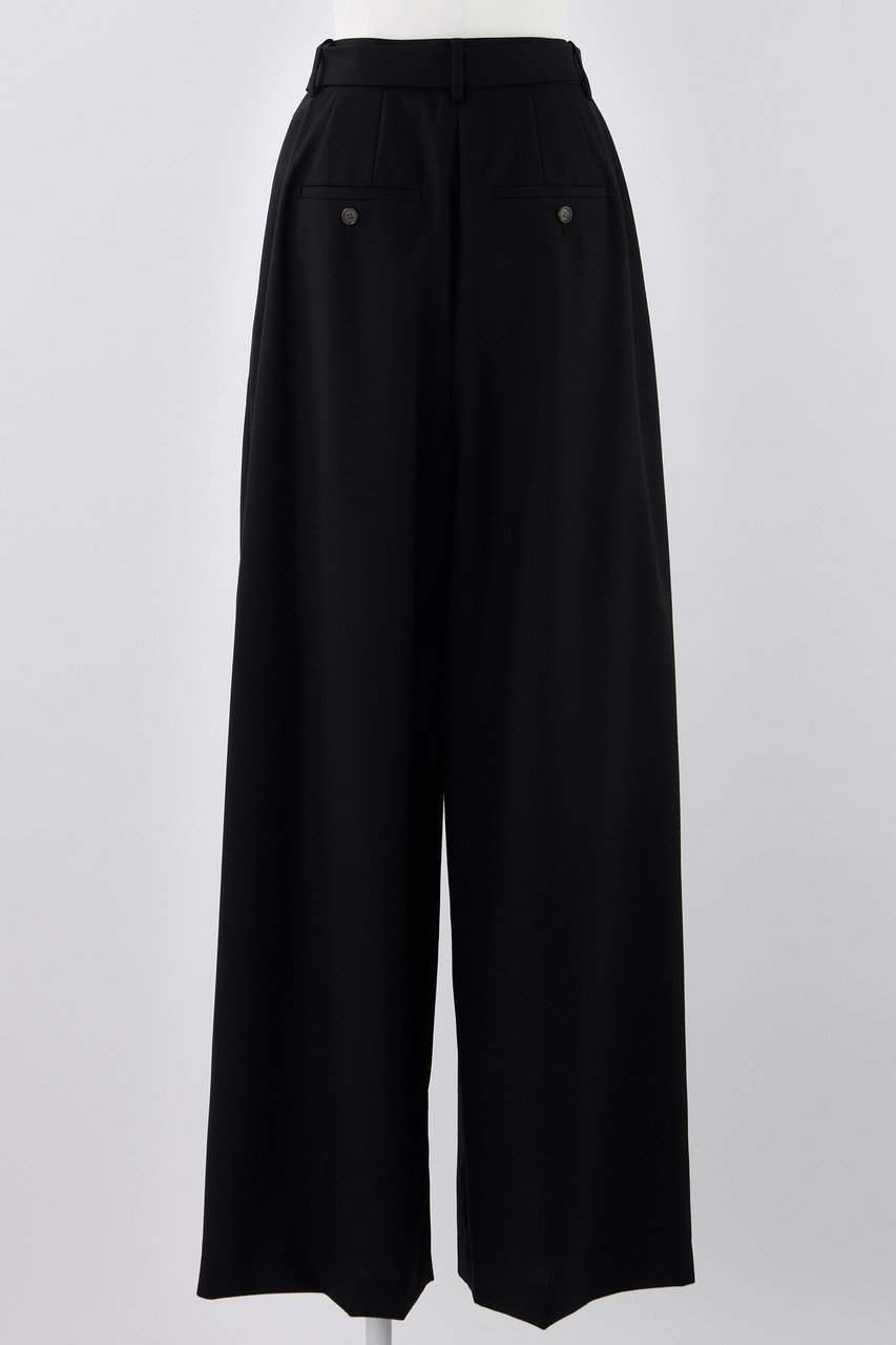 【エンフォルド/ENFOLD】のHigh Twist WeaveタックワイドPT/パンツ 人気、トレンドファッション・服の通販 founy(ファニー) 　ファッション　Fashion　レディースファッション　Fashion for Women　パンツ　Pants & Trousers　フロント　Front, Front Design　ワイド　Wide, Wide Fit　other-3|ID: prp329100004356166 ipo3291000000036017245