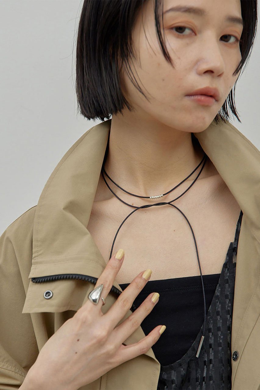 【ガリャルダガランテ/GALLARDAGALANTE】の【Lemme×2.718】バブルコードネックレス/シルバー 人気、トレンドファッション・服の通販 founy(ファニー) 　ファッション　Fashion　レディースファッション　Fashion for Women　ジュエリー　Jewelry　ネックレス　Necklaces & Pendants　シルバー　Silver, Metallic Silver　チャーム　Charm, Pendant　ネックレス　Necklace, Pendant Necklace　ロング　Long, Long-Length　other-7|ID: prp329100004356174 ipo3291000000035579502