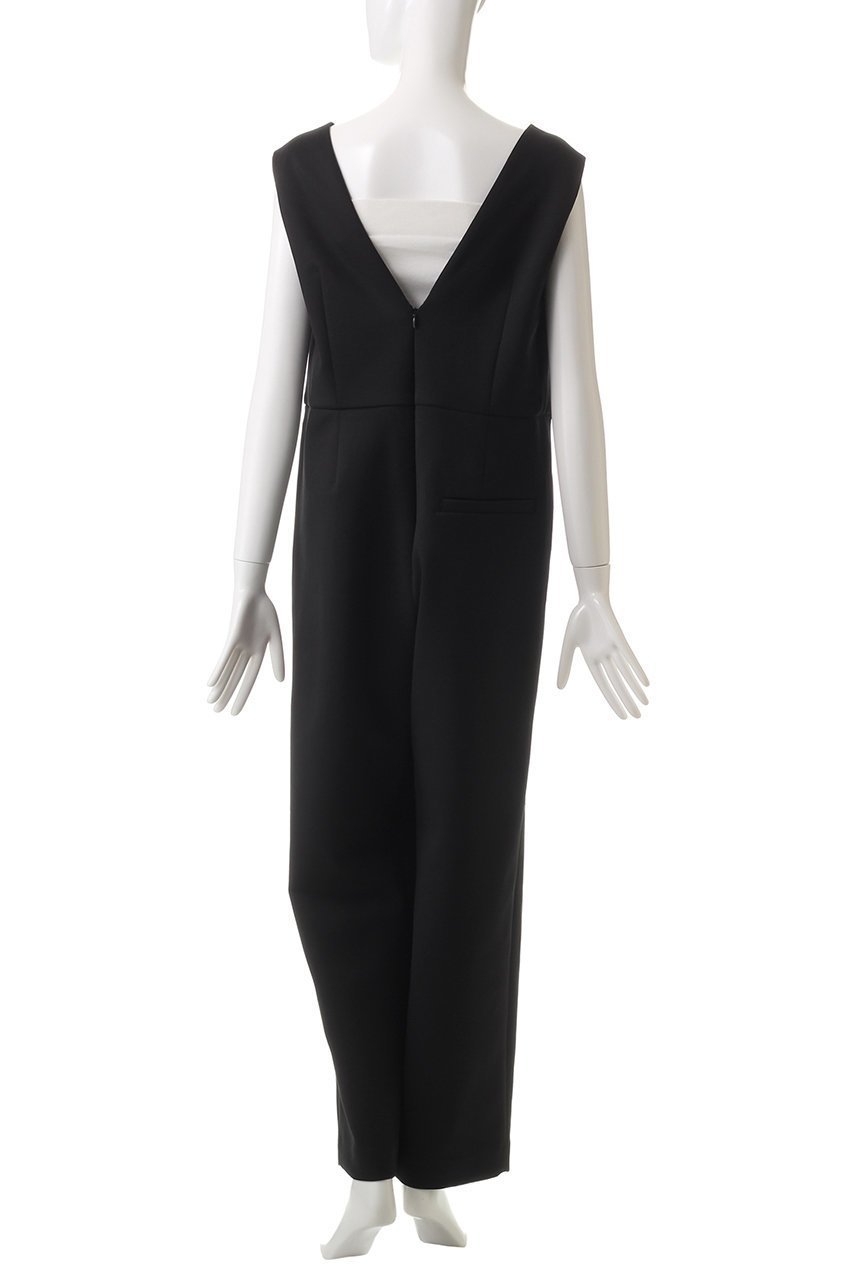 【デザイン ワークス/DESIGN WORKS】のポリエステルストレッチダンボールオールインワン 人気、トレンドファッション・服の通販 founy(ファニー) ファッション Fashion レディースファッション Fashion for Women パンツ Pants & Trousers ハイネック High Neck, Mock Neck other-4|ID: prp329100004356175 ipo3291000000035690923