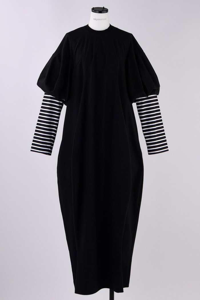 【ナゴンスタンス/nagonstans】のSOLOTEXストレッチタフタ Border Sleeve DRS/ドレス・ワンピース インテリア・キッズ・メンズ・レディースファッション・服の通販 founy(ファニー) https://founy.com/ ファッション Fashion レディースファッション Fashion for Women ワンピース Dresses フォーマル・パーティードレス・結婚式用ドレス Elegant & Casual Dresses チュニック Tunic Tops & Dresses ストレッチ Stretch, Stretchy Fabric タフタ Taffeta, Structured Fabric チュニック Tunic, Long Top ドレス Dress, One-Piece ロング Long, Long-Length |ID: prp329100004356177 ipo3291000000032881706