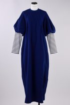 【ナゴンスタンス/nagonstans】のSOLOTEXストレッチタフタ Border Sleeve DRS/ドレス・ワンピース Sky|ID: prp329100004356177 ipo3291000000032881718