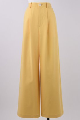 【ナゴンスタンス/nagonstans】のダブルクロスストレッチ タック PT/パンツ 人気、トレンドファッション・服の通販 founy(ファニー) ファッション Fashion レディースファッション Fashion for Women パンツ Pants & Trousers ワイド Wide, Wide Fit |ID:prp329100004356181