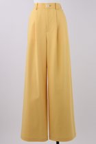 【ナゴンスタンス/nagonstans】のダブルクロスストレッチ タック PT/パンツ 人気、トレンドファッション・服の通販 founy(ファニー) ファッション Fashion レディースファッション Fashion for Women パンツ Pants & Trousers ワイド Wide, Wide Fit thumbnail Custard|ID: prp329100004356181 ipo3291000000032932039