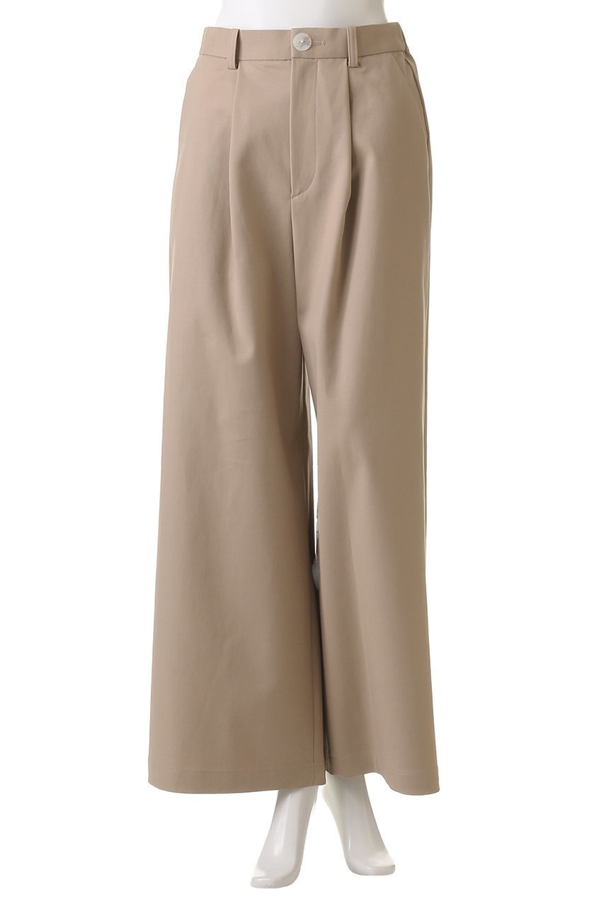 【ナゴンスタンス/nagonstans】のダブルクロスストレッチ タック PT/パンツ 人気、トレンドファッション・服の通販 founy(ファニー) 　ファッション　Fashion　レディースファッション　Fashion for Women　パンツ　Pants & Trousers　ワイド　Wide, Wide Fit　other-2|ID: prp329100004356181 ipo3291000000036907430