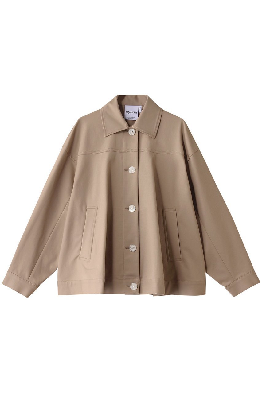 【ナゴンスタンス/nagonstans】のダブルクロスストレッチ フレアJK/ジャケット インテリア・キッズ・メンズ・レディースファッション・服の通販 founy(ファニー) 　ファッション　Fashion　レディースファッション　Fashion for Women　アウター　Coat / Outerwear Collection　レディースジャケット・軽アウター　Jackets　ジャケット　Jacket, Outerwear　バランス　Balance, Style Balance　フレア　Flare, Flared　Sand|ID: prp329100004356182 ipo3291000000035825835